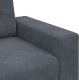 vidaXL Sofa dwuosobowa Ciemnoszara 140 cm Aksamit 7