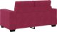 vidaXL vidaXL Sofa dwuosobowa, wino czerwone, 120 cm, aksamit 6