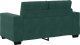 vidaXL vidaXL Sofa dwuosobowa, ciemnozielona, 120 cm, aksamit 6