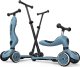 Scoot and Ride HK1 Push and Go 2w1 jeździk i hulajnoga dla dzieci 1-5 lat, kolor: Steel 8