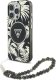 Etui Guess Palm Trees Triangle Pearl      Strap MagSafe do iPhone 16  Pro czarny 1