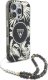Etui Guess Palm Trees Triangle Pearl      Strap MagSafe do iPhone 16  Pro czarny 2