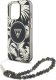 Etui Guess Palm Trees Triangle Pearl      Strap MagSafe do iPhone 16  Pro czarny 4