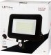 Lauko sviestuvas su judesio davikliu LED 100W neutraliai balta 230Vac, 10000lm, IP65, juodas, PHOTON, LED LINE 2