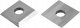 CMT HM CUTTER D=38 I=12 L=60 Z=3 FOR PLANNING / PLANE 2