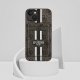 Etui Guess 4G Stripes z portfelem         Magsafe do iPhone 15 brązowy 9