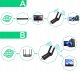 ADAPTER WIFI 1300Mbps WD-4605AC 6