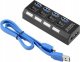 HUB USB 3.0 ROZDZIELACZ 4 PORTY CQT-308 5