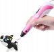 DŁUGOPIS 3D PEN Z NAKŁADKAMI I SZABLONAMI 3D PEN 6