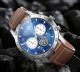 SMARTWATCH MĘSKI 2 PASKI DT70 SREBRNY 1
