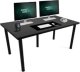 Biurko gamingowe MARCO GAME BIG 160x80cm Czarne 1