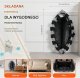 Składana trampolina dla dzieci 91,5 cm 2
