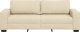 vidaXL Sofa 3-osobowa, kremowa, 180 cm, tkaniną 4