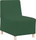 vidaXL Sofa Fotel Jungle Green 55 cm Tkanina Corduroy 2