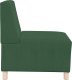 vidaXL Sofa Fotel Jungle Green 55 cm Tkanina Corduroy 5