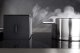 Novy | One Pro 1811 | Induction hob with built-in hood | 78 cm | Number of burners/cooking zones 4 | Black | Touch 15