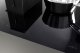 Novy | One Pro 1811 | Induction hob with built-in hood | 78 cm | Number of burners/cooking zones 4 | Black | Touch 7