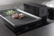 Novy | One Pro 1811 | Induction hob with built-in hood | 78 cm | Number of burners/cooking zones 4 | Black | Touch 10