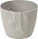 Doniczka taupe 22x18cm dekoracyjna plastikowa osłonka Jumper 1