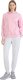 Bluza damska 4F F1764 jasnoróżowa 4FWMM00TSWSF1764 56S S 5