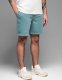 Męskie krótkie spodenki dresowe RELAXED FIT w stylu athleisure  turkusowe V1 OM-SRWS-0122 XL 4