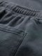 Dresowe krótkie spodenki męskie RELAXED FIT w stylu athleisure  grafitowe V3 OM-SRWS-0122 XXL 8
