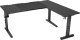 Biurko Genesis Holm Modular 160 Corner Czarne 160 cmx75 cm 1