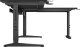 Biurko Genesis Holm Modular 160 Corner Czarne 160 cmx75 cm 6