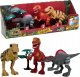 *****Boley Dinozaury zestaw fig.św/dźw 63206 1