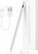 Rysik do Apple iPad Alogy Pencil z funkcją Palm Rejection Pressure Sensing Tilt Magnetyczny USB-C + 3 zapasowe końcówki Biały 1