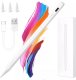 Rysik do Apple iPad Alogy Pencil z funkcją Palm Rejection Pressure Sensing Tilt Magnetyczny USB-C + 3 zapasowe końcówki Biały 13