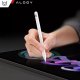 Rysik do Apple iPad Alogy Pencil z funkcją Palm Rejection Pressure Sensing Tilt Magnetyczny USB-C + 3 zapasowe końcówki Biały 5