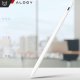 Rysik do Apple iPad Alogy Pencil z funkcją Palm Rejection Pressure Sensing Tilt Magnetyczny USB-C + 3 zapasowe końcówki Biały 9