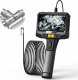 ENDOSKOP INSPEKCYJNY OBROTOWY 360 LED EKRAN SD 32GB IP67 2m KAMERA S10 6mm 11
