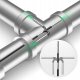 ENDOSKOP INSPEKCYJNY OBROTOWY 360 LED EKRAN SD 32GB IP67 2m KAMERA S10 6mm 7