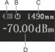Miernik mocy optycznej -70 ~ +6 dBm 2,5mm BENETECH 8