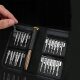 ZESTAW ŚRUBOKRĘTÓW PRECYZYJNYCH MAGNETYCZNE WKRĘTAKI TORX BITY ETUI 25 w 1 8