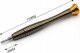 ZESTAW ŚRUBOKRĘTÓW PRECYZYJNYCH MAGNETYCZNE WKRĘTAKI TORX BITY ETUI 25 w 1 9