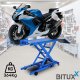 Podnośnik nożycowy motocyklowy Hydrauliczny z pompką nożną 464 kg Bitux 1