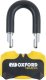 Blokada tarczy hamulcowej NEMESIS OXFORD kolor żółty 122mm x 95mm trzpień 16mm 2