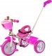 LeanToys Rower trójkołowy Eva różowy Pro100 1