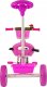 LeanToys Rower trójkołowy Eva różowy Pro100 5