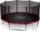 NeoSport Trampolina ogrodowa 14ft/435cm z siatką zewnętrzną i drabinką 10