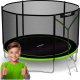 NeoSport Trampolina ogrodowa 10ft/312cm z siatką zewnętrzną i drabinką 1