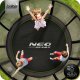 Trampolina ogrodowa Neo-Sport NeoSport Trampolina ogrodowa 12ft/374cm z siatką zewnętrzną i drabinką 2