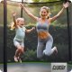 Trampolina ogrodowa Neo-Sport NeoSport Trampolina ogrodowa 12ft/374cm z siatką zewnętrzną i drabinką 4