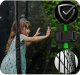 Trampolina ogrodowa Neo-Sport NeoSport Trampolina ogrodowa 12ft/374cm z siatką zewnętrzną i drabinką 10