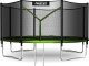 NeoSport Trampolina ogrodowa 12ft/374cm z siatką zewnętrzną i drabinką 1