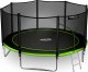 NeoSport Trampolina ogrodowa 12ft/374cm z siatką zewnętrzną i drabinką 7