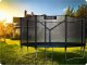 NeoSport Trampolina ogrodowa 12ft/374cm z siatką zewnętrzną i drabinką 4
